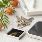 フルーツの静物画 キーホルダー (側面)