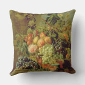 フルーツの静物画 クッション (裏面)
