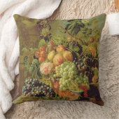 フルーツの静物画 クッション (ブランケット)