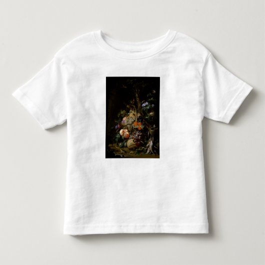 フルーツの静物画 トドラーTシャツ (正面)