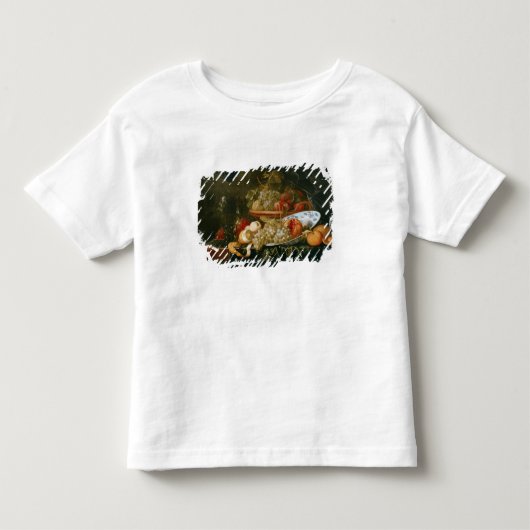 フルーツの静物画 トドラーTシャツ (正面)