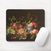 フルーツの静物画 マウスパッド (マウス)