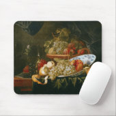 フルーツの静物画 マウスパッド (マウス)