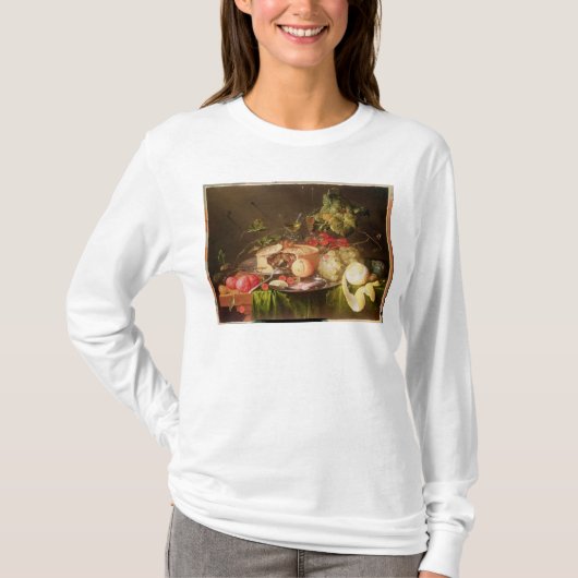 フルーツの静物画 Tシャツ (正面)