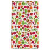 フルーツはイラストレーションのりんごをからかいます スモールペーパーバッグ (正面)