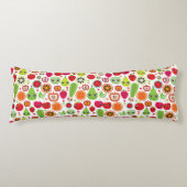 フルーツはイラストレーションのりんごをからかいます ボディピロー (正面)