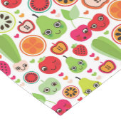 フルーツはイラストレーションをからかいます ショートテーブルランナー (コーナー)