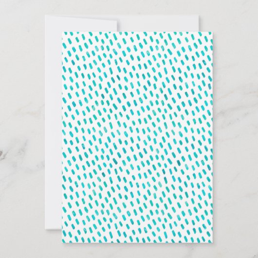 フルーツをテーマにしたパーティー招待状- 2歳の誕生日 招待状 (裏面)