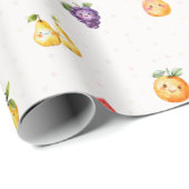 フルーツをテーマにした包装紙 ラッピングペーパー (ロールコーナー)