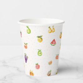 フルーツをテーマにした 紙コップ