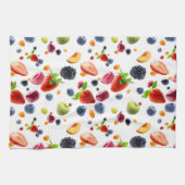 フルーツを混ぜる キッチンタオル (横)