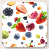 フルーツを混ぜる コースター (正面)