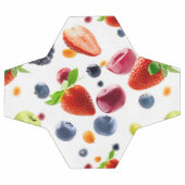 フルーツを混ぜる サッカーボール (フラット)