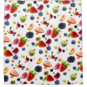 フルーツを混ぜる シャワーカーテン (正面)