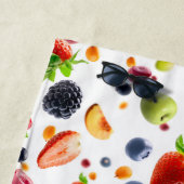 フルーツを混ぜる ビーチタオル (インサイチュ)