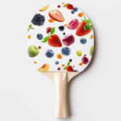 フルーツを混ぜる 卓球ラケット (正面)