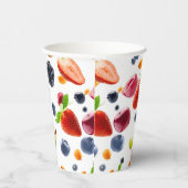 フルーツを混ぜる 紙コップ (右)
