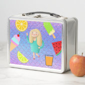 フルーツアイスクリームガーリージュース メタルランチボックス (インサイチュ)
