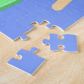 フルーツアイスポップ・アートのパターン ジグソーパズル (側面)