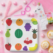 フルーツアート ペーパープレート (パーティー)