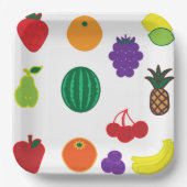 フルーツアート ペーパープレート (正面)