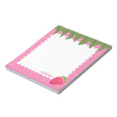 フルーツイチゴ ノートパッド (回転)