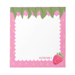 フルーツイチゴ ノートパッド