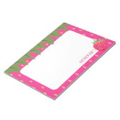 フルーツイチゴ ノートパッド (アングル)