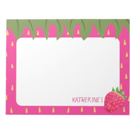 フルーツイチゴ ノートパッド