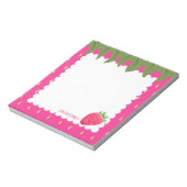 フルーツイチゴ ノートパッド (回転)