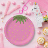 フルーツイチゴ ペーパープレート (パーティー)