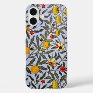 フルーツウィリアム・モリスヴィンテージデザイン iPhone 16 PLUSケース