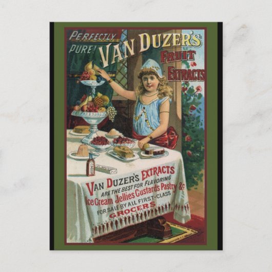 フルーツエキス料理ベーキング ポストカード (正面)