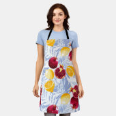 フルーツエプロン エプロン (着用した状態)