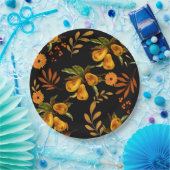 フルーツエレガントとベリー秋/感謝祭プレート ペーパープレート (パーティー)