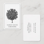 フルーツエレガントツリーガーデナーランドスキャパー 名刺 (正面/裏面)