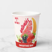 フルーツカクテルパーティー 紙コップ (裏面)