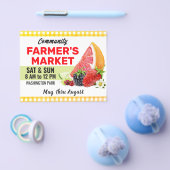 フルーツカクテルファーマーズマーケットフライヤー チラシ (シングル)