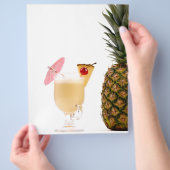 フルーツカクテル チラシ (手)