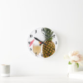 フルーツカクテル ラウンド壁時計 (ホーム)