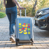 フルーツカスタムの束に付いたビニールのシール シール (スーツケースインサイチュ)