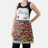 フルーツカラフルをテーマにしたキッチンエプロン エプロン (インサイチュ)