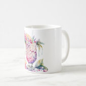 フルーツカラフルカクテルデザイン：メリークリスマス コーヒーマグカップ (正面右)