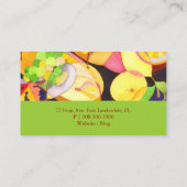 フルーツカラフルケータリングデリ 名刺 (裏面)