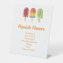 フルーツカラフルポプシクルのフレーバー夏のパーティー