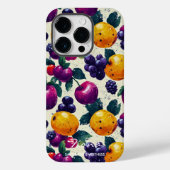 フルーツカラフルメドレーとベ鮮やかリー&柑橘類 Case-Mate iPhoneケース (裏面)