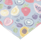 フルーツカラフルモノグラム春パターン テーブルクロス (アングル)