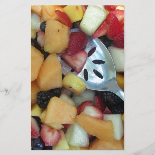 フルーツカラフル品揃え 便箋 (正面)