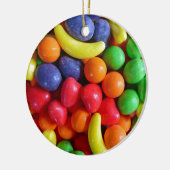 フルーツカラフル型キャンディ セラミックオーナメント (左)