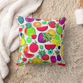 フルーツカラフル果樹園 クッション